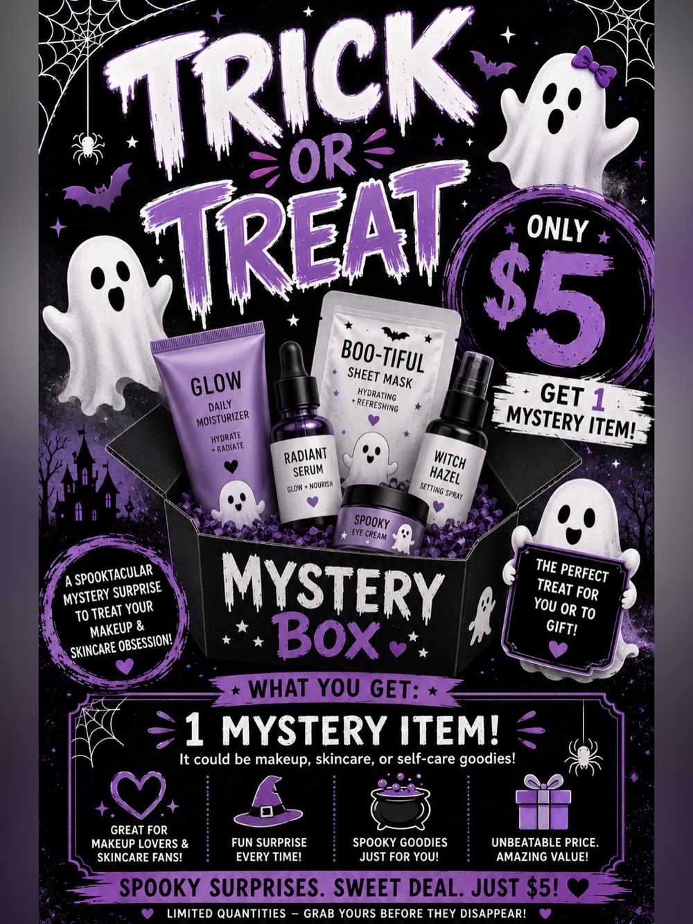Lilly’s Spooky $5 BOO Mystery Box - ONE DAY ONLY